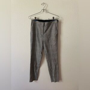 Zara Plaid Dress Pants